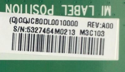 MAIN PARA MONITOR DELL / NUMERO DE PARTE GQJCB0DL001 / 715GA374-M0E-B00-0H5I / MODELO S3220DGFC - Imagen 3